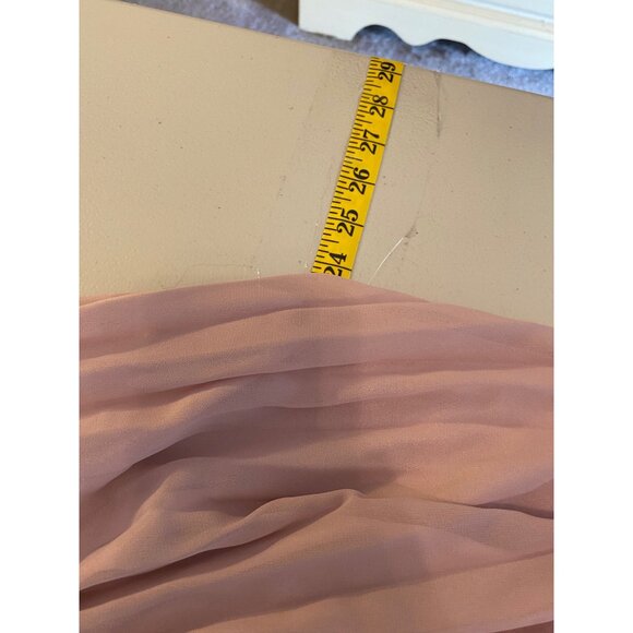 Shein Curve Womens Off-Shoulder Pleated Pink Dress 3XL - Picture 10 of 11